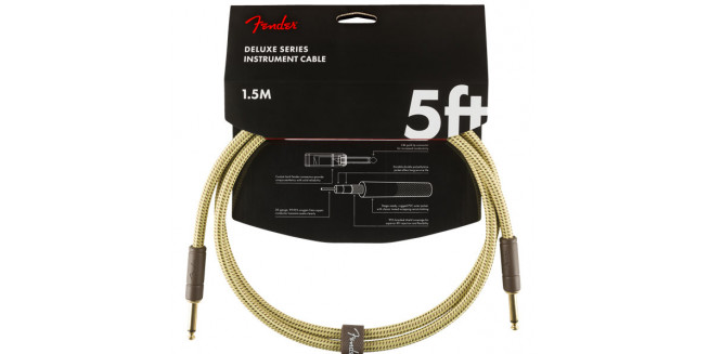 Fender Deluxe Series Instrument Cable - 1.5m - TW