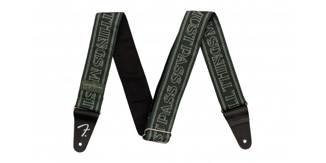 Fender George Harrison All Things Must Pass Logo Strap - GRN
