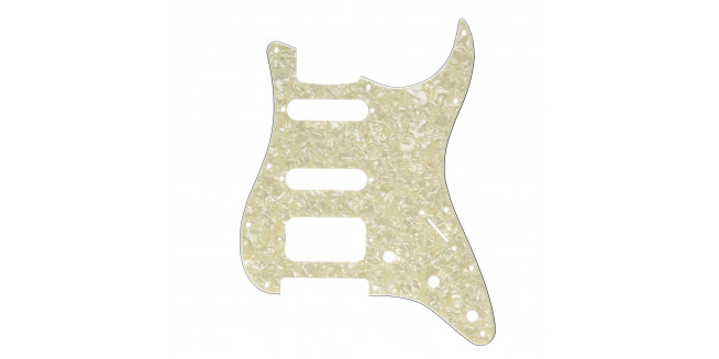 Fender Modern Strat 11 Hole Pickguard HSS - AW