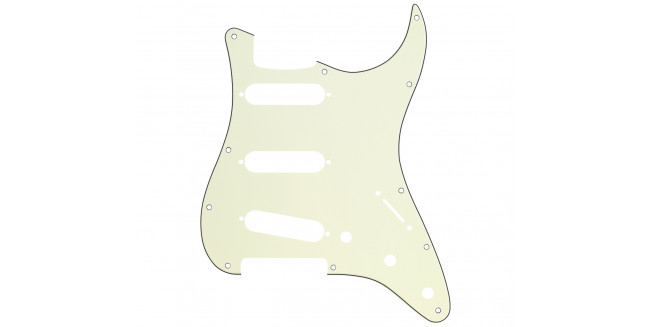 Fender Modern Strat 11 Hole Pickguard - MG