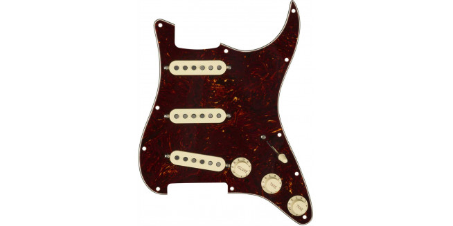 Fender Custom Fat 50's Pre-Wired Stratocater Pickguard SSS - TO