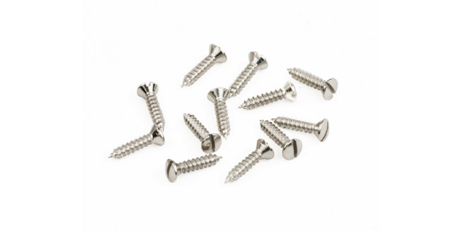 Fender Pickguard Screws Slot Head