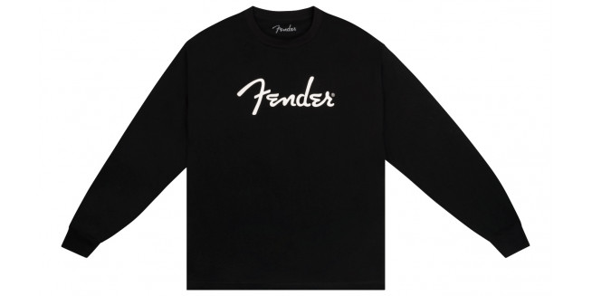 Fender Spaghetti Logo Long-Sleeve T-Shirt - S