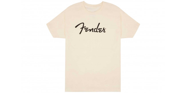 Fender Spaghetti Logo T-Shirt Olympic White - M
