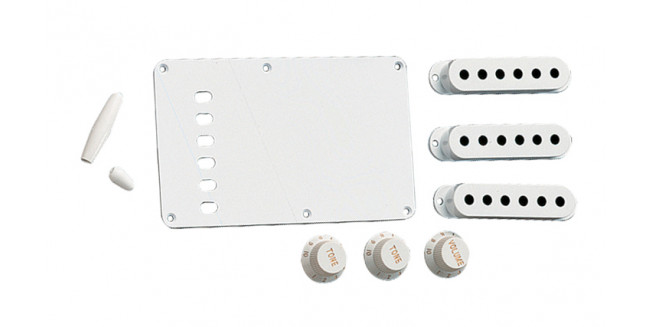 Fender Stratocaster Accessory Kit - WH