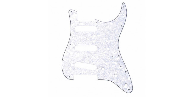 Fender Modern Strat 11 Hole Pickguard - WP