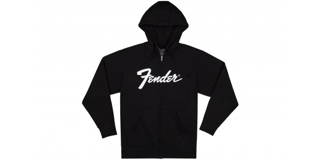 Fender Transition Logo Zip Front Hoodie - L