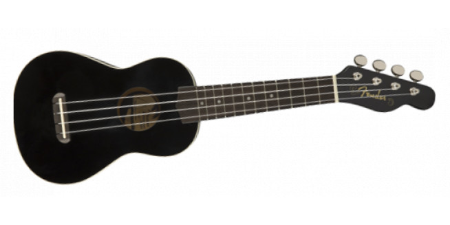 Fender Venice Soprano Ukulele - BK