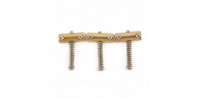 Fender American Vintage Telecaster Compensated Bridge Saddles (3)