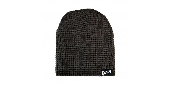 Gibson Charcoal Logo Beanie