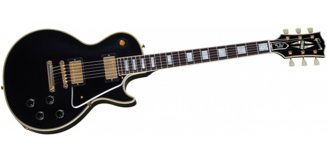 Gibson Custom Murphy Lab 1957 Les Paul Custom Reissue "Black Beauty" 2-Pickup Ultra Light Aged