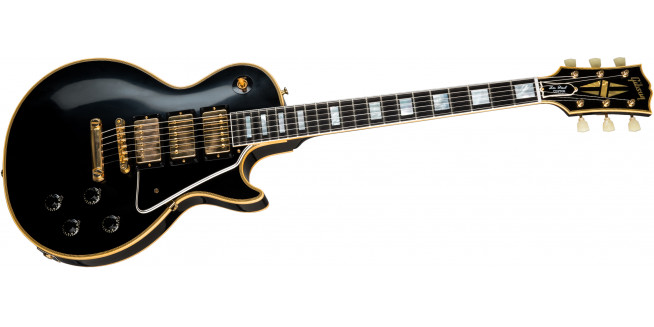 Gibson Custom 1957 Les Paul Custom Reissue "Black Beauty" 3-Pickup VOS