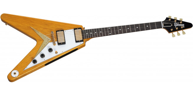 Gibson Custom 1958 Korina Flying V Reissue - WHP