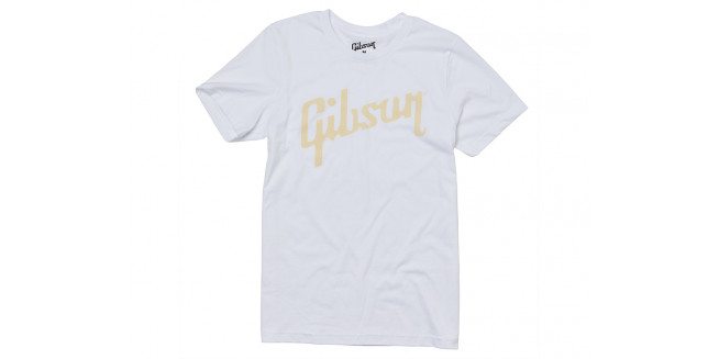 Gibson Distressed Logo T-Shirt - S