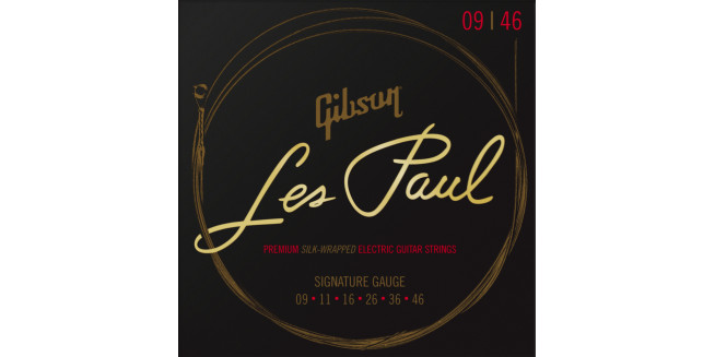 Gibson Les Paul Premium Electric Guitar Strings 09/46