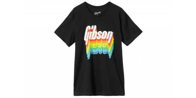 Gibson Rainbow T-Shirt - L