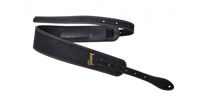 Gibson The Nubuck Guitar Strap - BLK