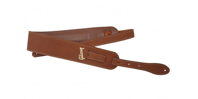 Gibson The Nubuck Guitar Strap - BRN