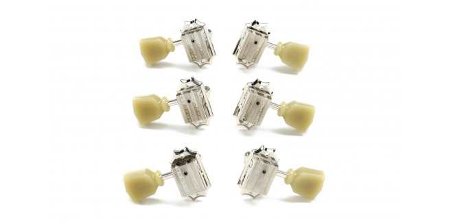 Grover Vintage Style Tuners 3x3 - NH