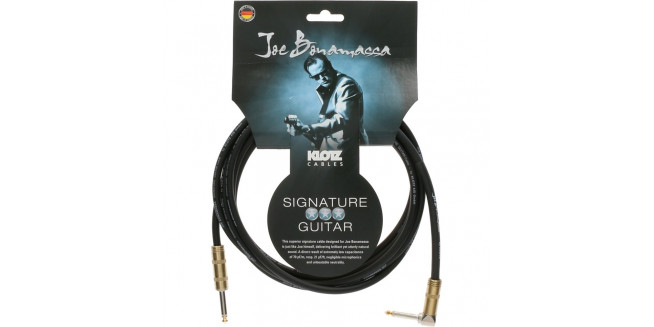 Klotz Joe Bonamassa Signature Guitar Cable Angled - 4.5m