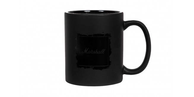 Marshall Black Satin Mug