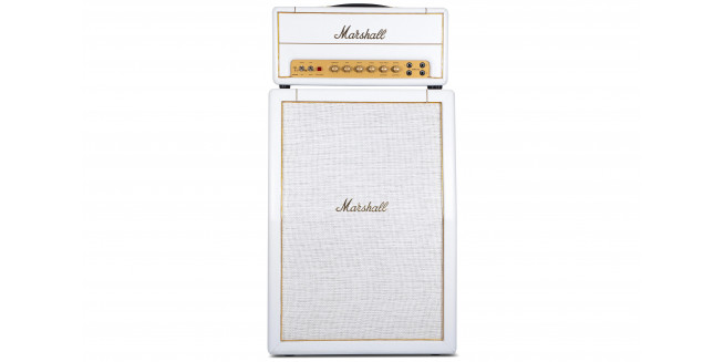 Marshall SV20H Studio Vintage 1959SLP White Snakeskin Stack