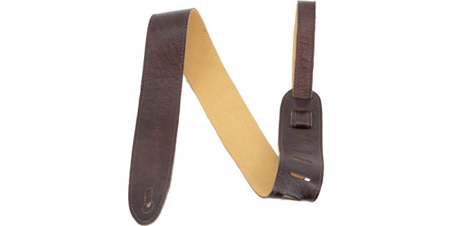 Martin 18A0100 Soft Leather Guitar Strap - BR