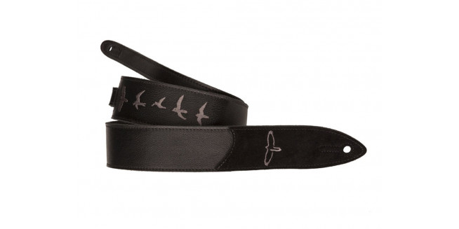 Paul Reed Smith 2" Embroidered Birds Strap - BK