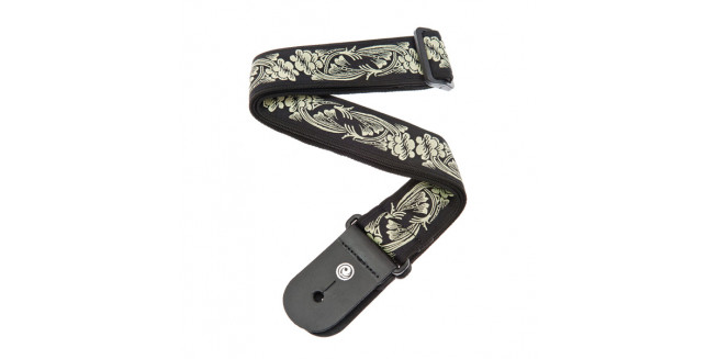 D'Addario 50A04 Woven Guitar Strap - Rain Forest