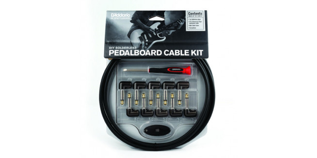 D'Addario Cable DIY Solderless Pedalboard Cable Kit
