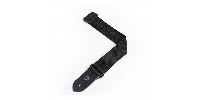 D'Addario PWSUKE300 Polypropylene Ukulele Strap - BK