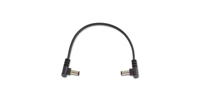 RockBoard Flat Power Cable AA Black 15 cm