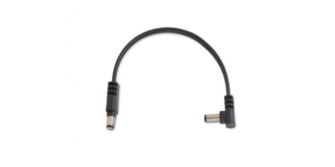 RockBoard Flat Power Cable AS Black 15 cm