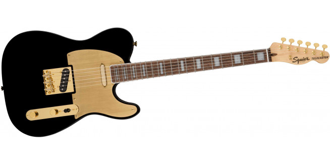 Squier 40th Anniversary Telecaster Gold Edition - BK