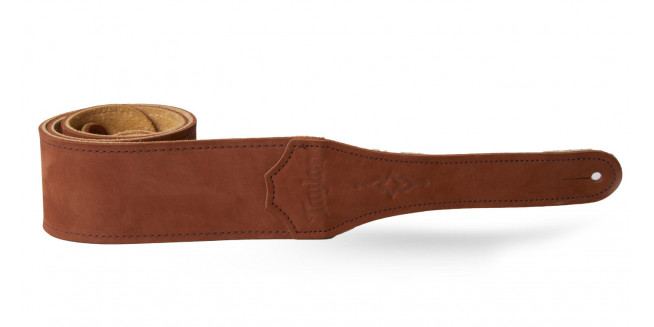 Taylor Sanded Suede Gemstone Strap 2.5" - BR