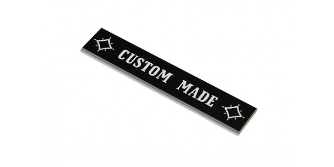 Vibramate "Custom Made" Nameplate