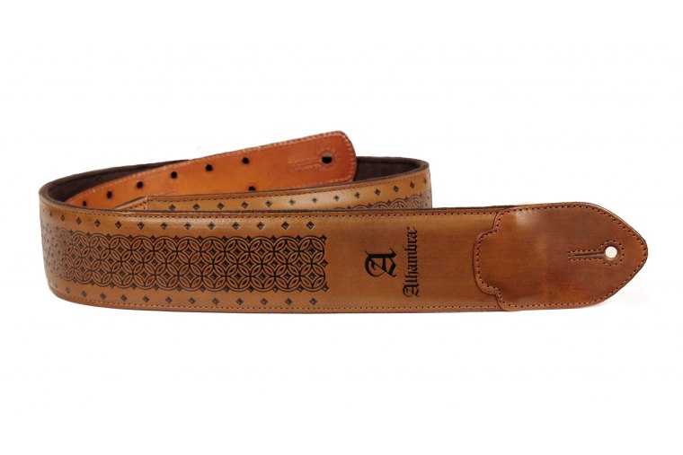 Alhambra Engraved Guitar Strap