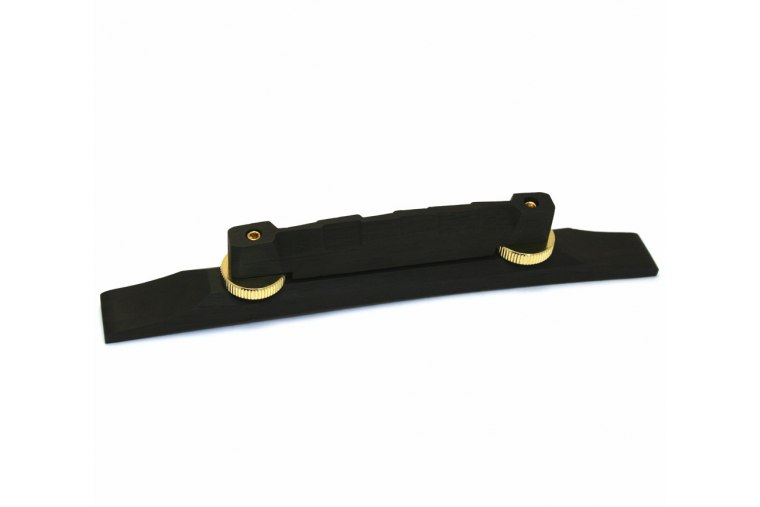 Allparts Ebony Compensated Bridge and Base - GH