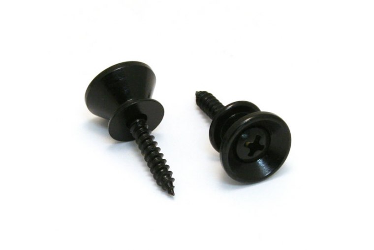 Gotoh Strap Buttons w/Screws - BK