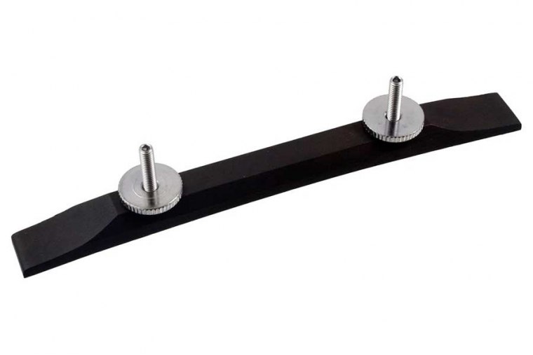 Allparts Ebony Tune-o-matic Bridge Base