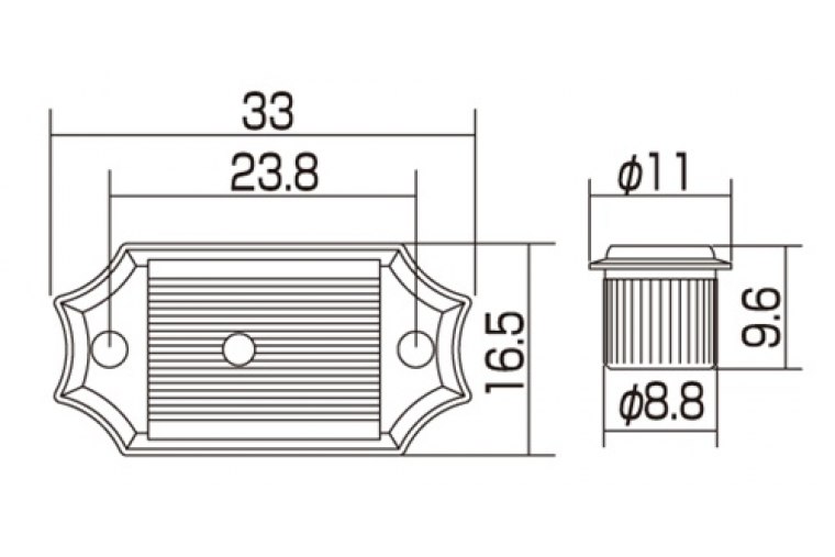 Gotoh SD90 3x3 Vintage Style Locking Tuners