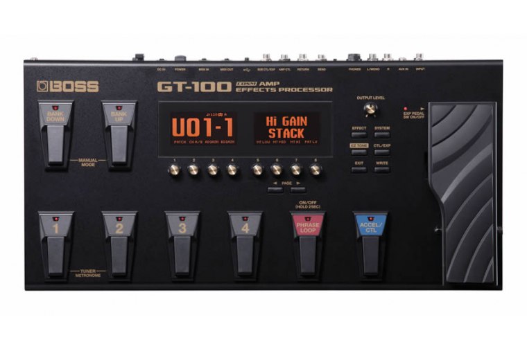 Boss GT-100 Amp Effects Processor