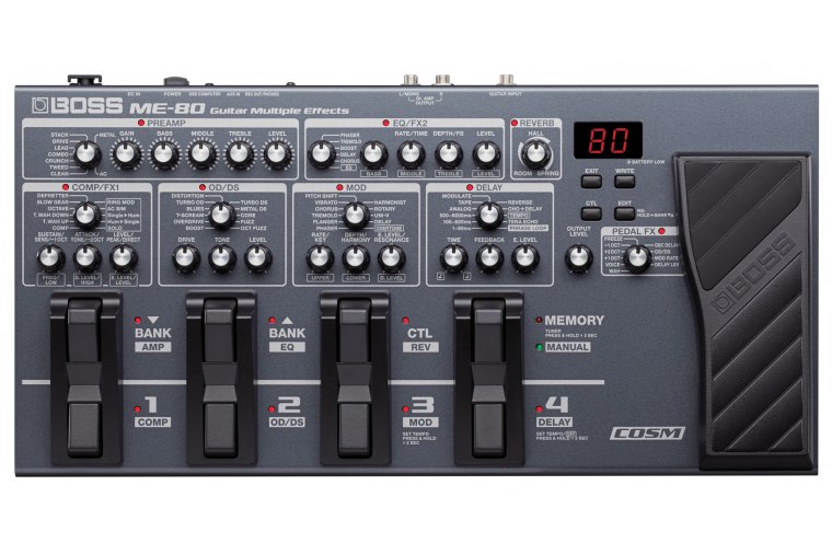 Boss ME-80 Guitar Multiple Effects