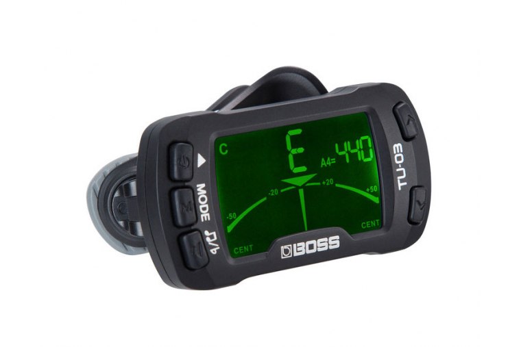 Boss TU-03 Clip-On Tuner & Metronome