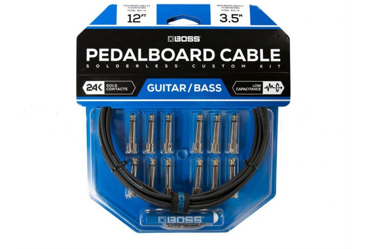 Boss BCK12 Solderless Pedalboard Custom Cable Kit