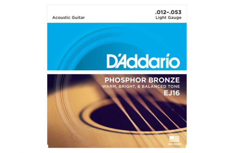 D'Addario EJ16 Phosphor Bronze, Light, 12-53