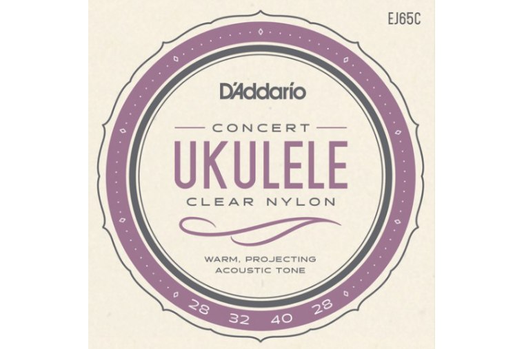 D'Addario EJ65C Pro-Arté Nylon Ukulele, Concerto