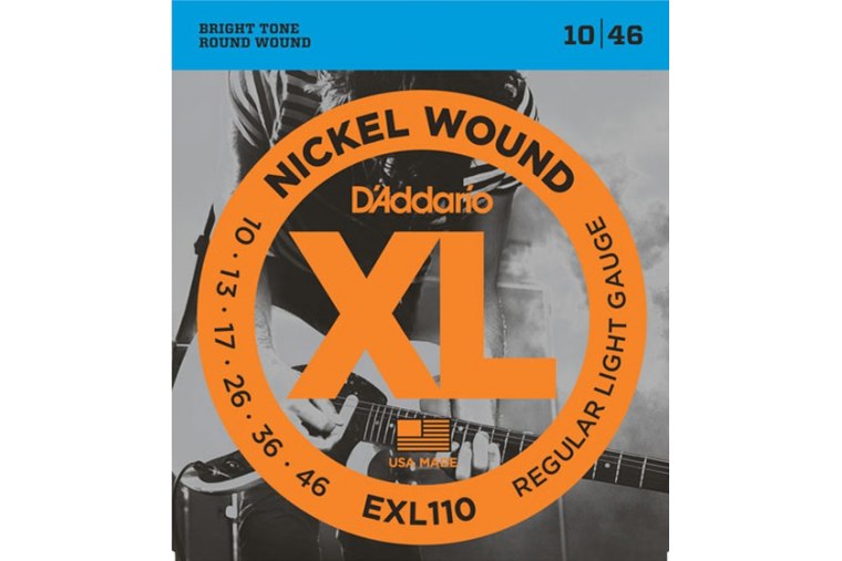 D'Addario EXL110 Nickel Wound, Regular Light, 10-46