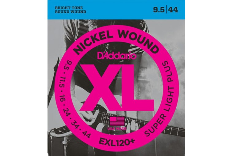 D'Addario EXL120+ Nickel Wound, Super Light Plus, 9.5-44