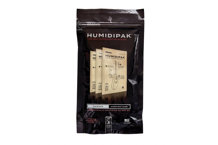 D'Addario Humidipak Automatic Humidity Control System Refill 3-Pack